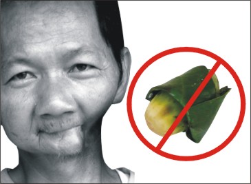 檳榔不見了,遺失的微笑回來了。 檳榔不見了,遺失的微笑回來了。